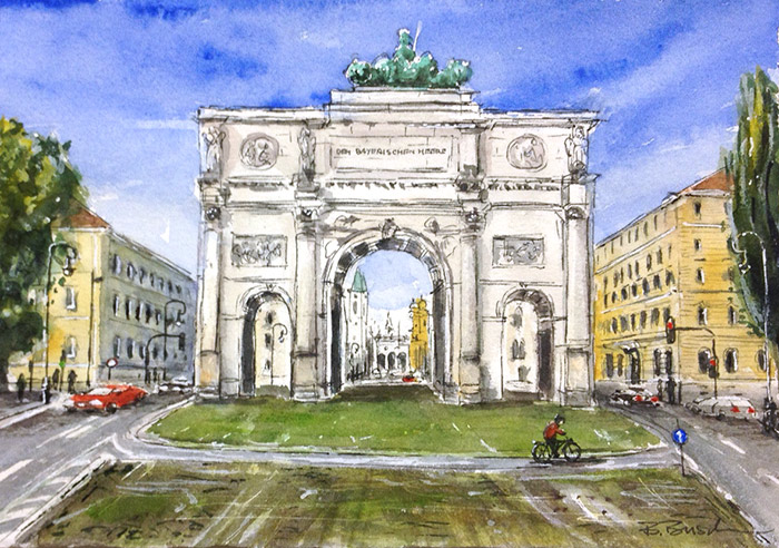 Aquarelle München